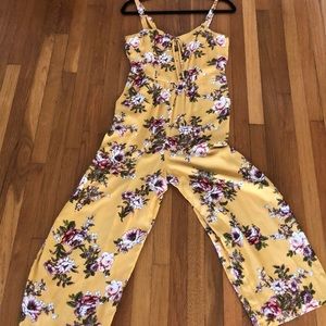 Floral Jumpsuit